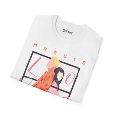 Hinata & Naruto Unisex Softstyle T-Shirt - IGZ Clothing 