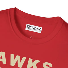 Hawks Unisex Softstyle T-Shirt - IGZ Clothing 