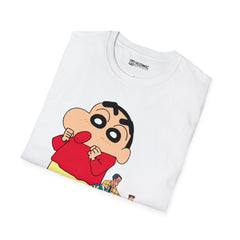 Shinchan Unisex Softstyle T-Shirt - IGZ Clothing 