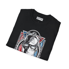 Captain America Unisex Softstyle T-Shirt - IGZ Clothing 