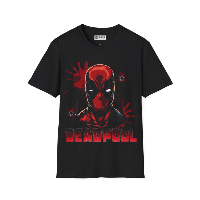 Deadpool Unisex Softstyle T-Shirt - IGZ Clothing 