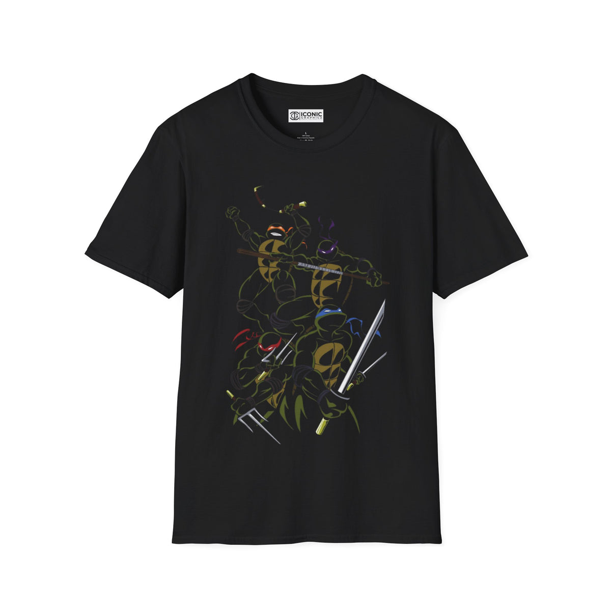 TMNT Unisex Softstyle T-Shirt - IGZ Clothing 