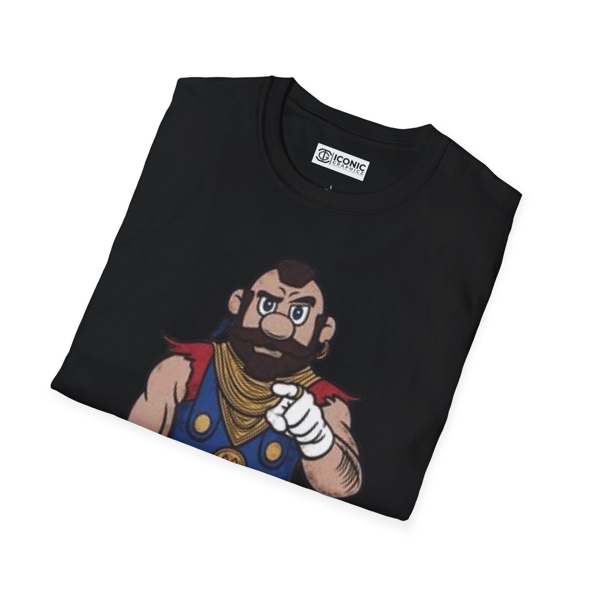 Mario Unisex Softstyle T-Shirt - IGZ Clothing 