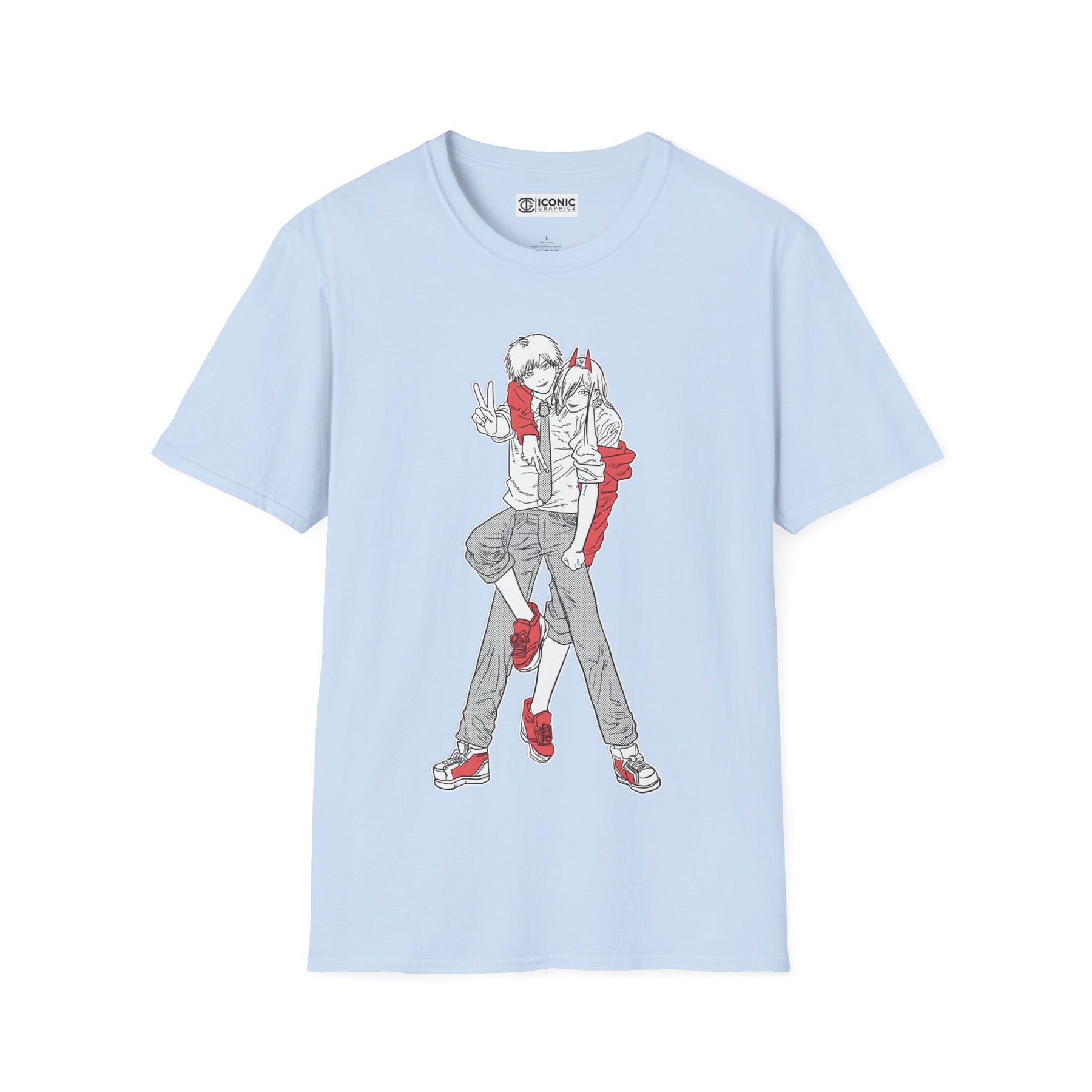 Denji and Power Chainsaw Man T-Shirt - 