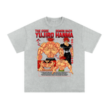 Yujiro Baki Acid Wash Oversize T-Shirt