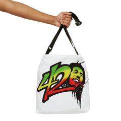 420 Adjustable Tote Bag (AOP) - IGZ Clothing 