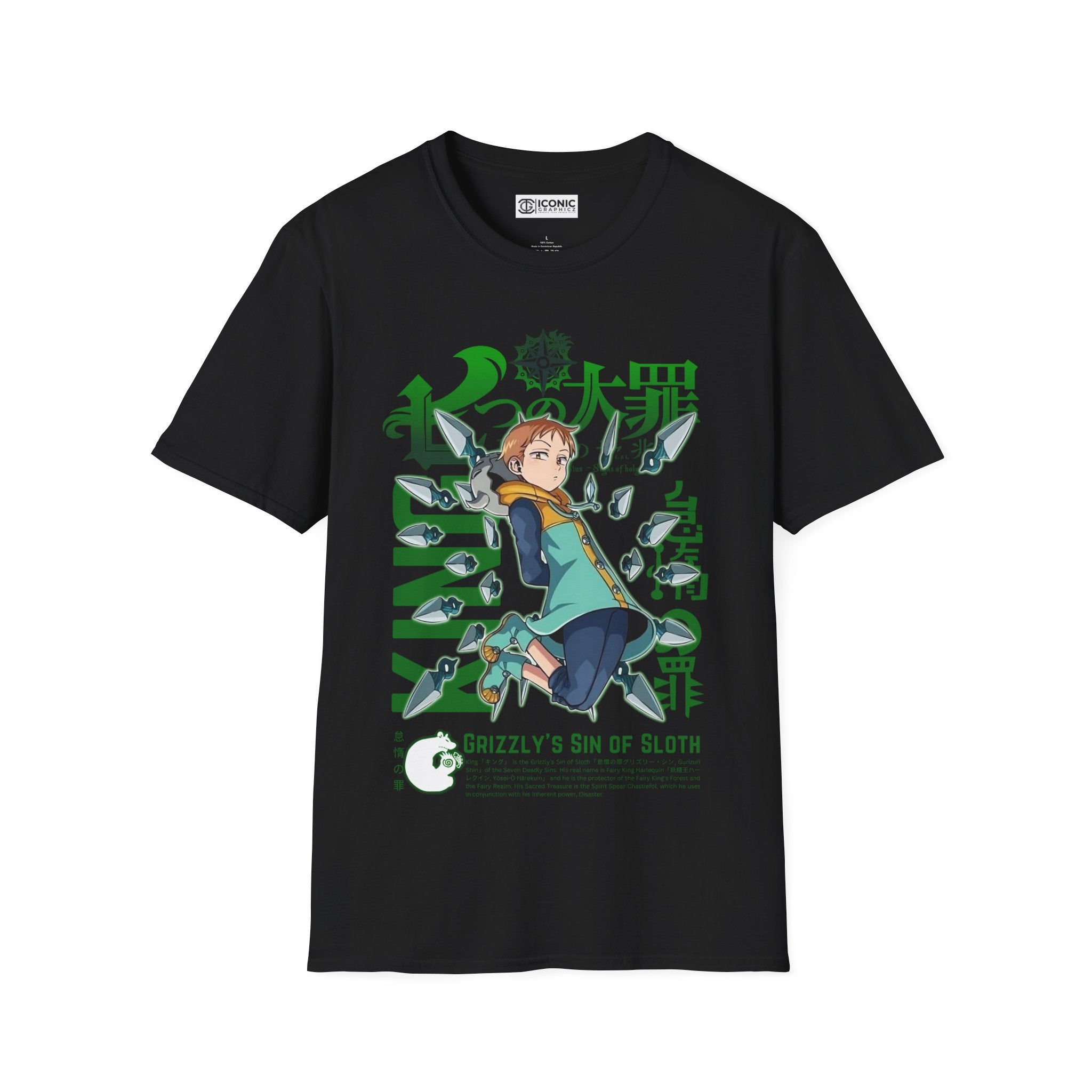 King The Seven Deadly Sins T-Shirt