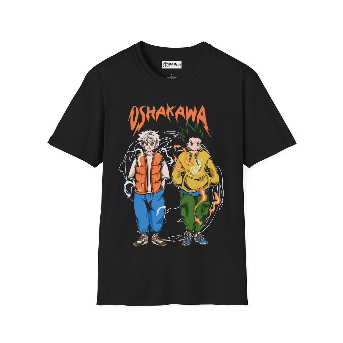 Urban Gon & Killua Unisex Softstyle T-Shirt - IGZ Clothing 