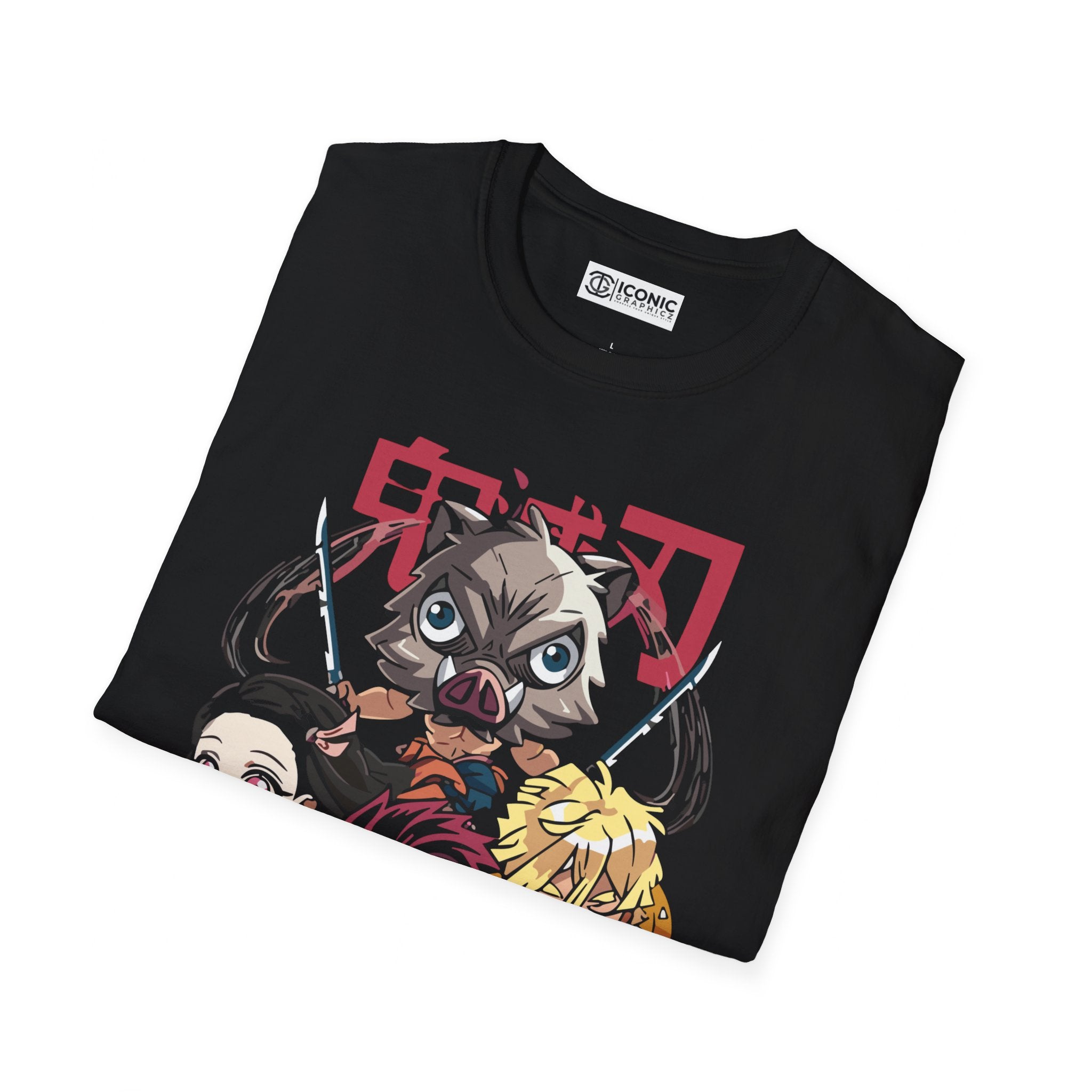 Tanjiro and Nezuko Unisex Softstyle T-Shirt - IGZ Clothing 