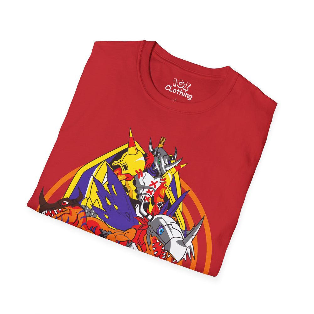 Greymon Evolution Digimon T-Shirt