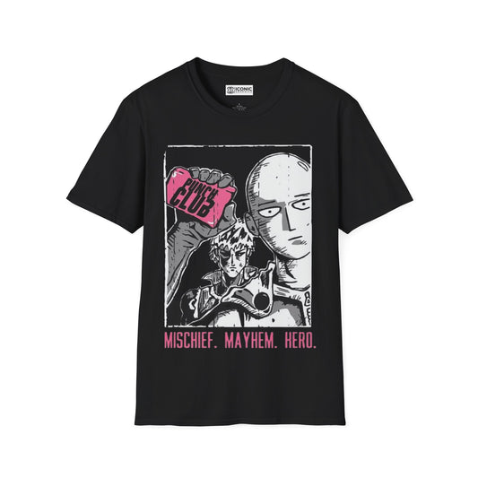 Saitama Unisex Softstyle T-Shirt - IGZ Clothing 