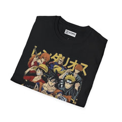 Anime Heros Unisex Softstyle T-Shirt - IGZ Clothing 