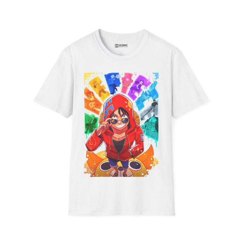 Luffy Unisex Softstyle T-Shirt - IGZ Clothing 