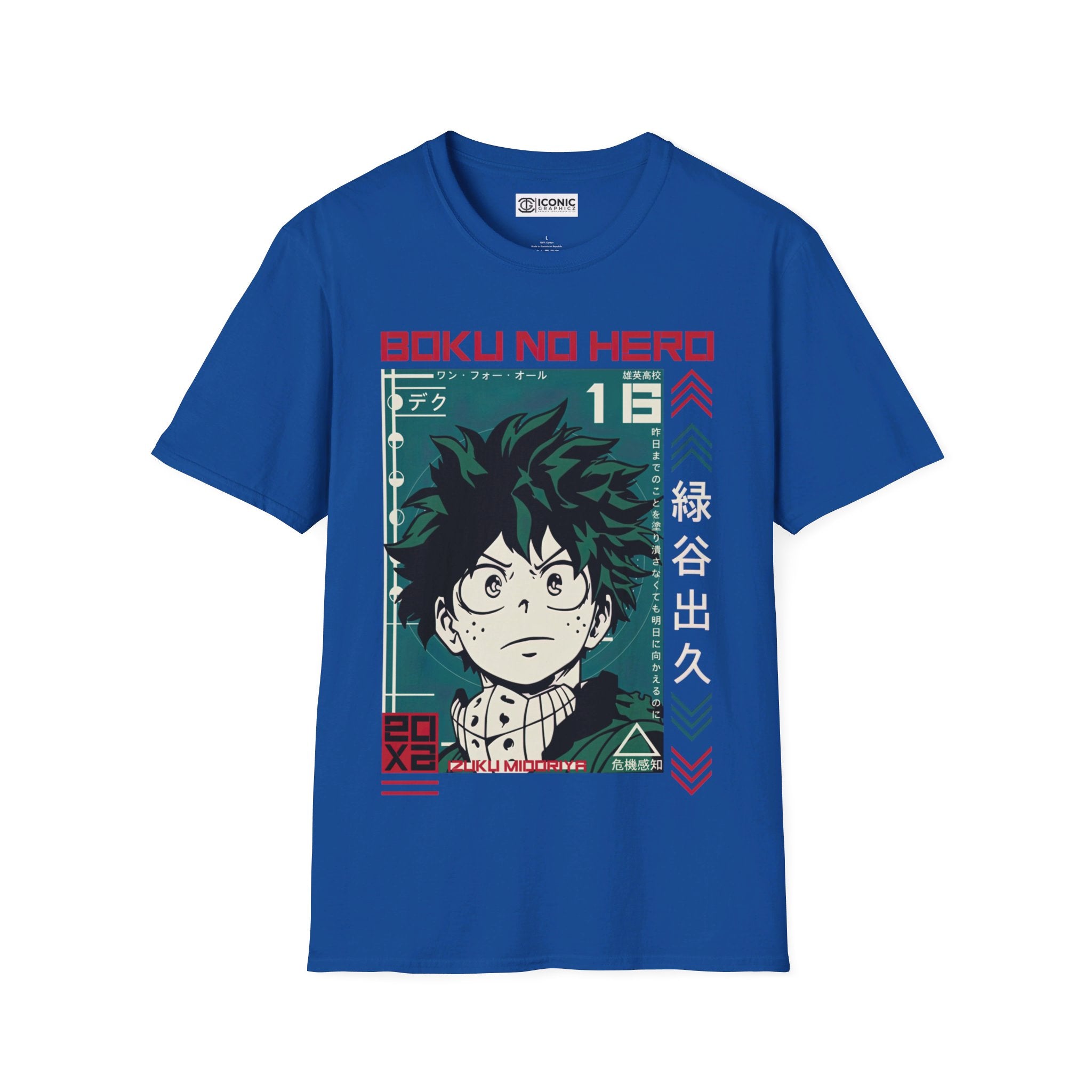 Deku Unisex Softstyle T-Shirt - IGZ Clothing 