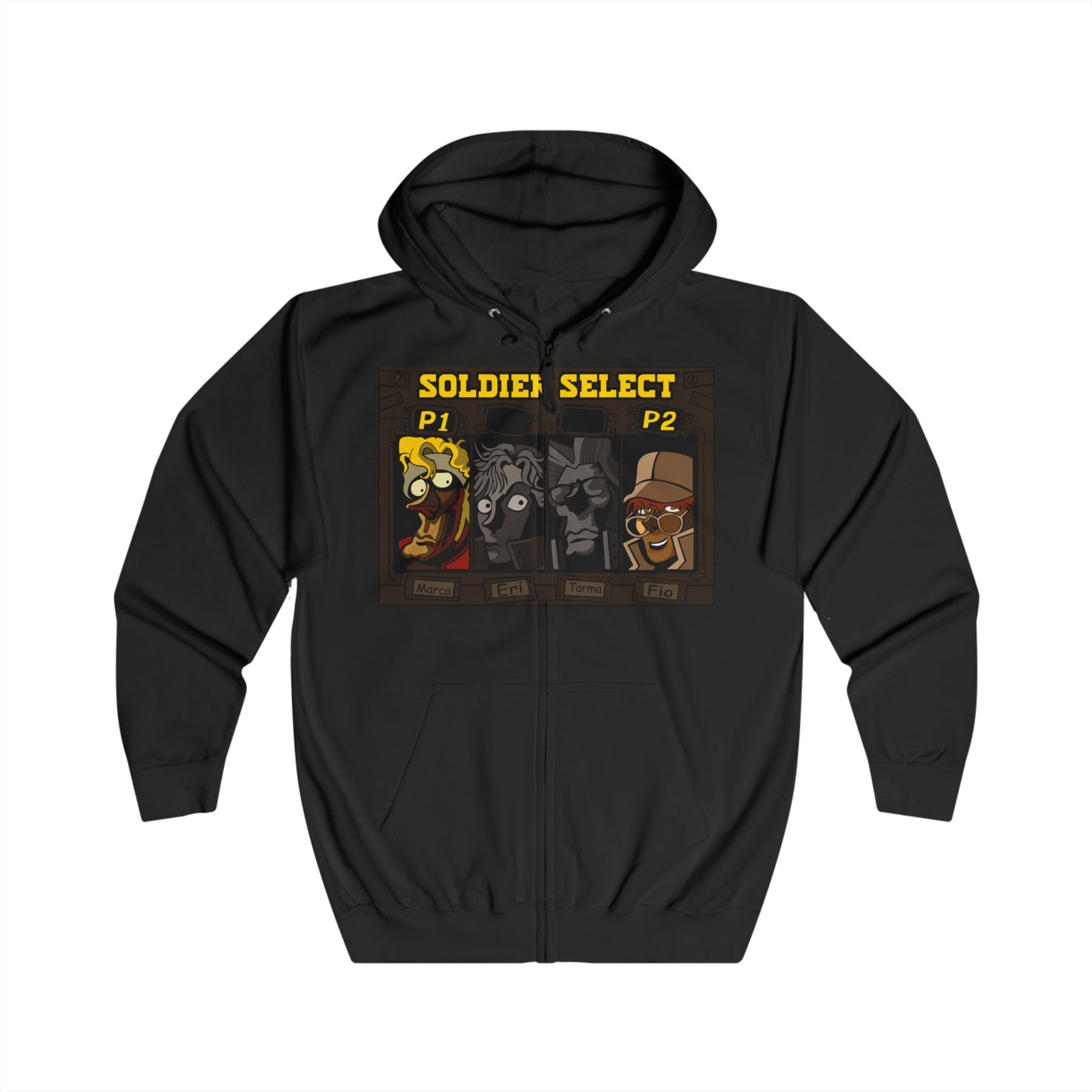Metal Slug Unisex Full Zip Hoodie