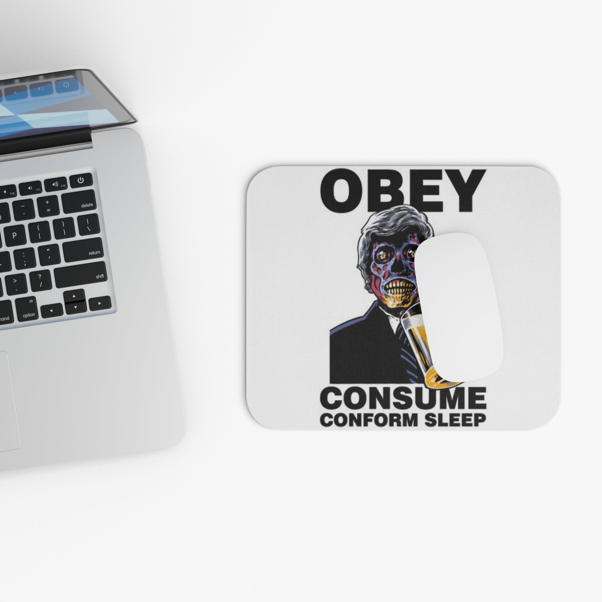 They live Mouse Pad (Rectangle)