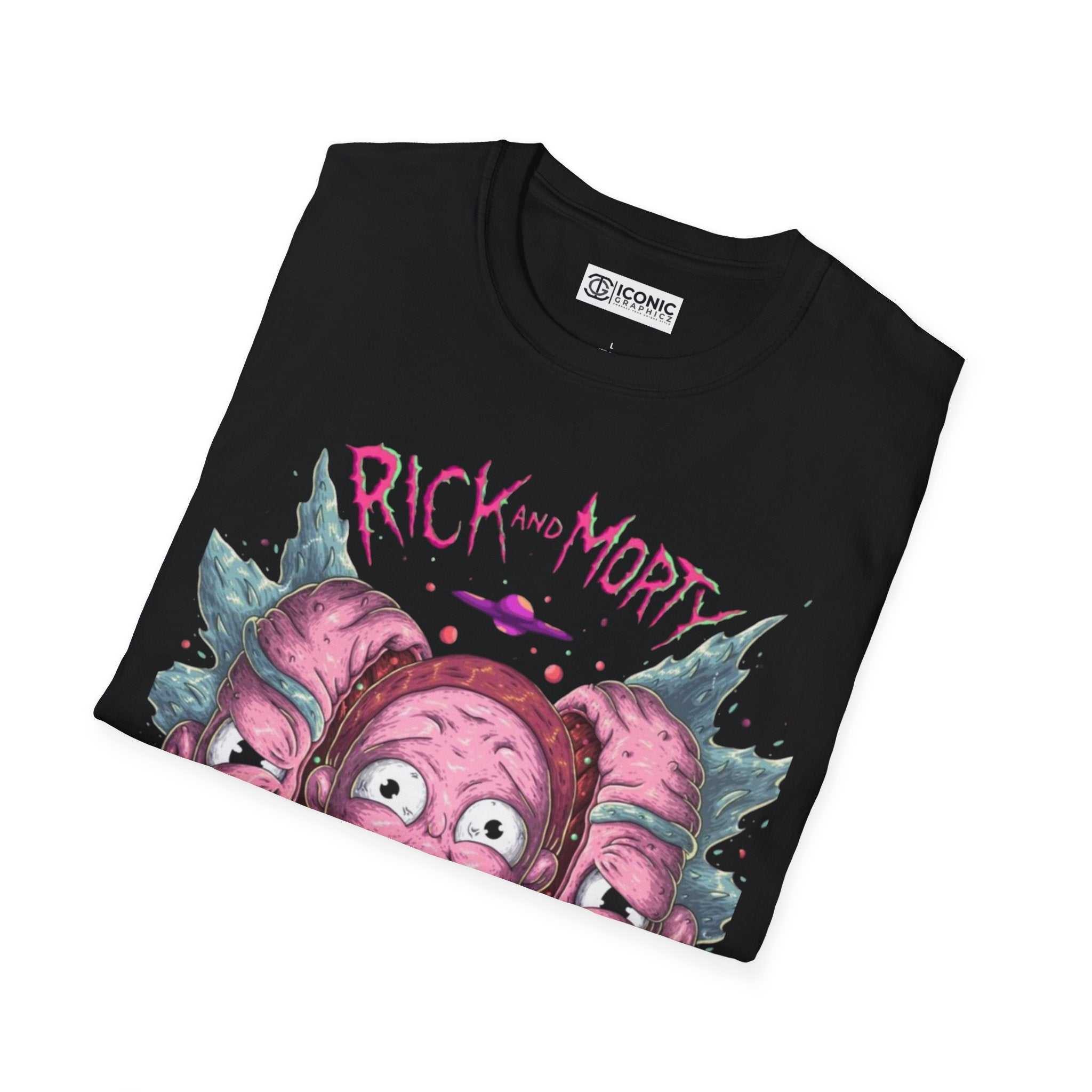 Rick and Morty Unisex Softstyle T-Shirt - IGZ Clothing 