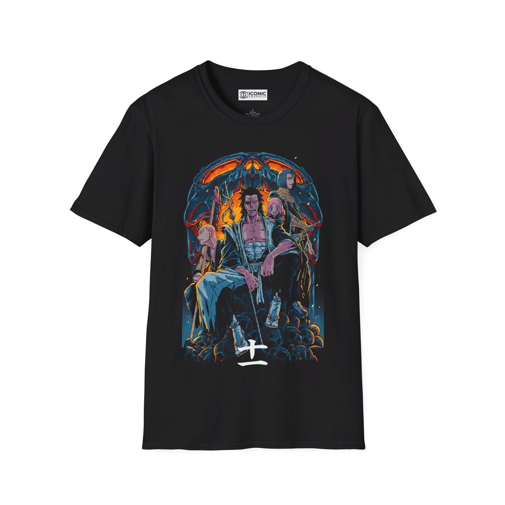 kenpachi Unisex Softstyle T-Shirt - IGZ Clothing 