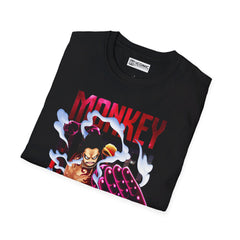 Luffy Unisex Softstyle T-Shirt - IGZ Clothing 