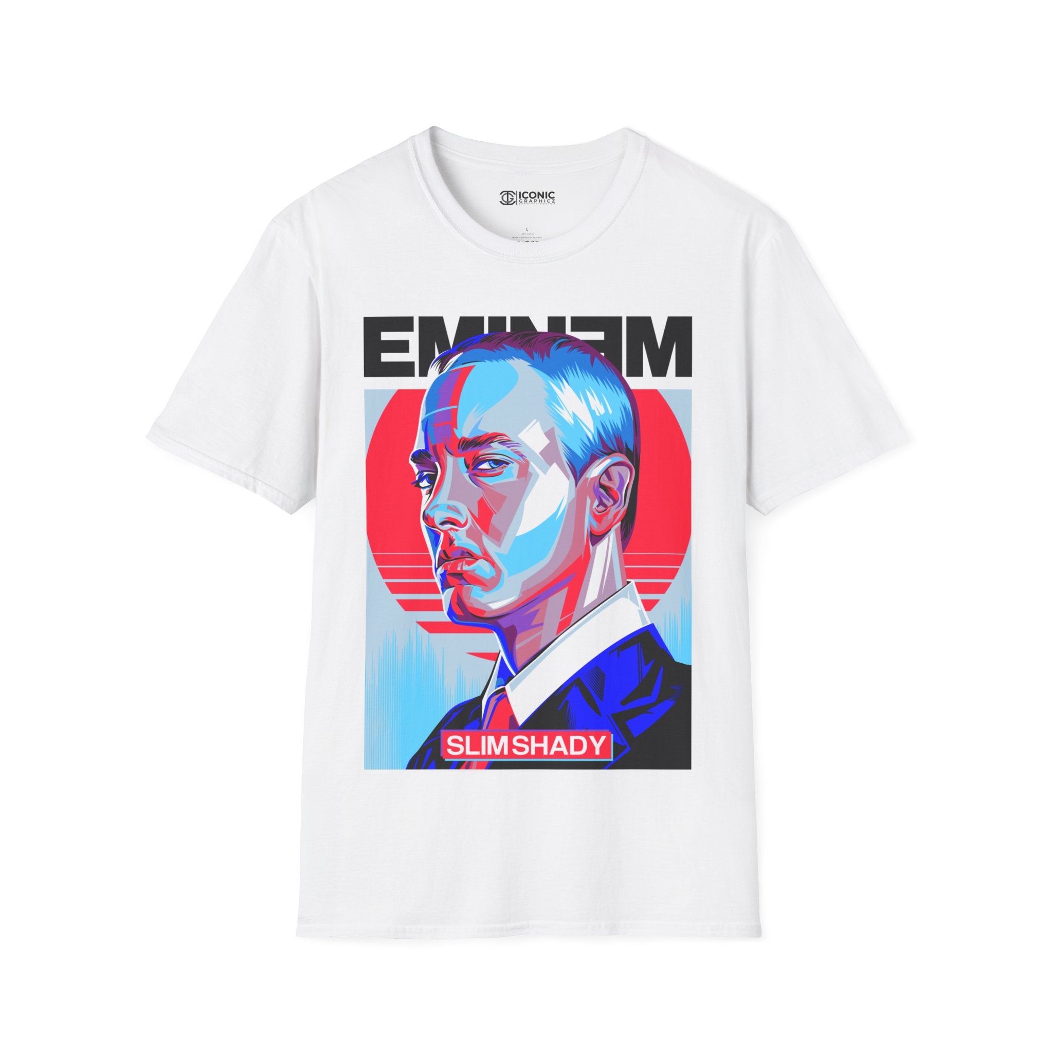 Eminem Unisex Softstyle T-Shirt - IGZ Clothing 