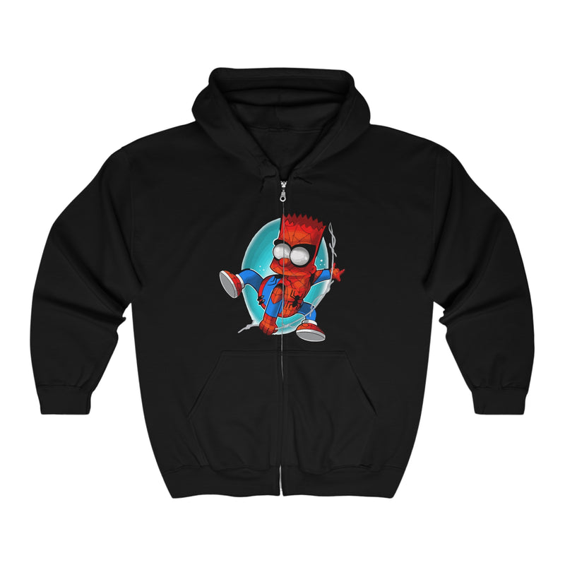 Simpsons Unisex Heavy Blend™ Full Zip Hooded Sweatshirt - IGZ Clothing 