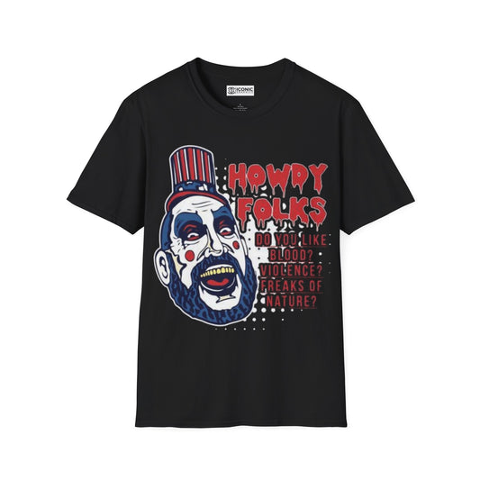 Captain Spaulding Unisex Softstyle T-Shirt - IGZ Clothing 