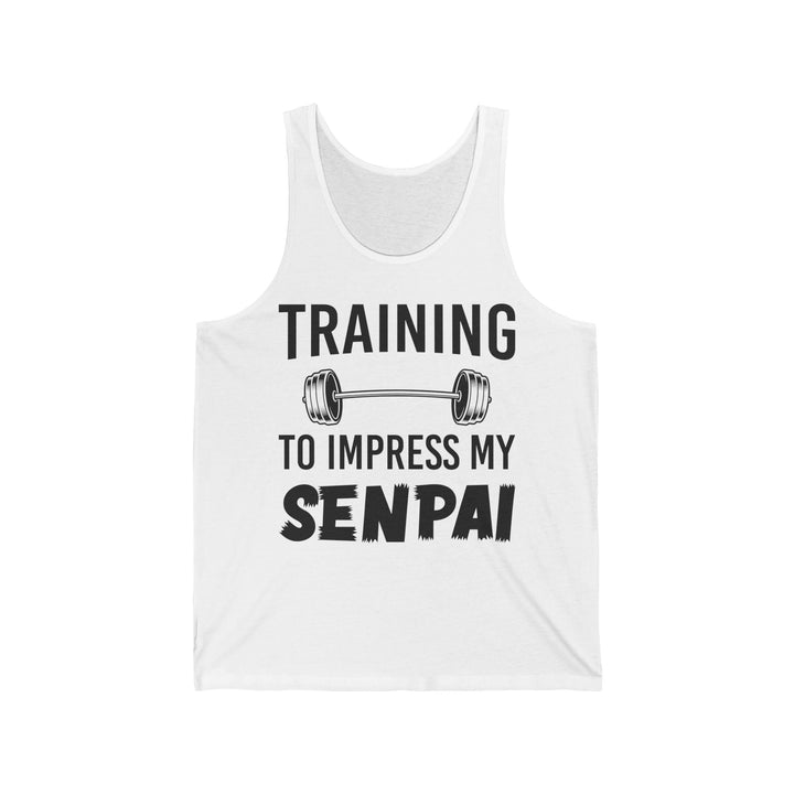 Anime fitness Unisex Jersey Tank Printify