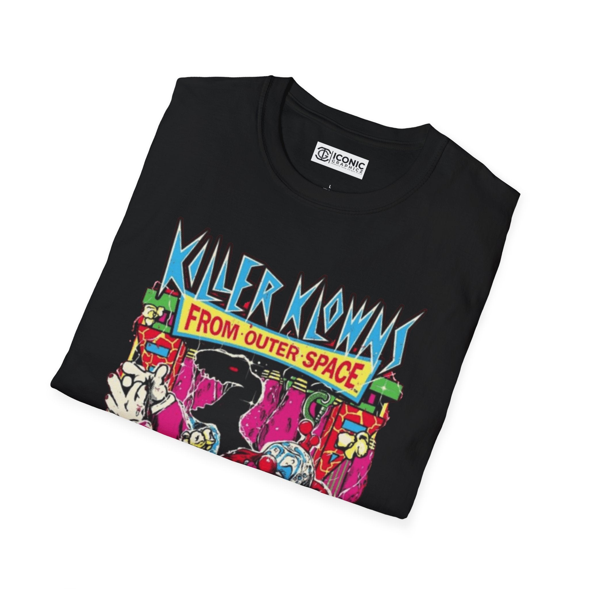 Killer Klowns Unisex Softstyle T-Shirt - IGZ Clothing 