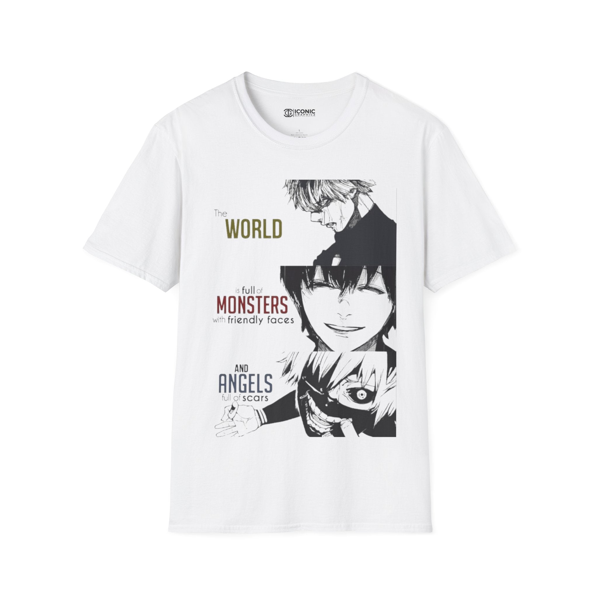 Kaneki Unisex Softstyle T-Shirt - IGZ Clothing 