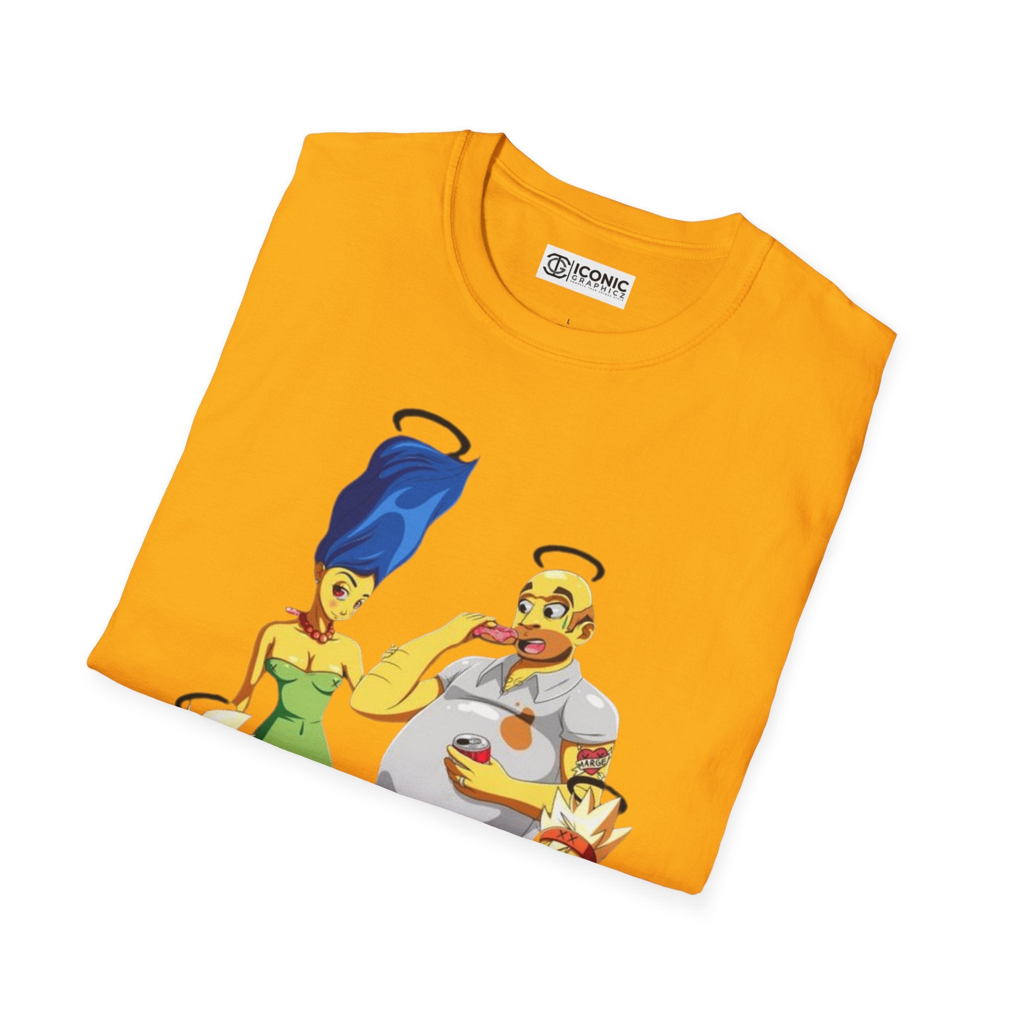 Simpsons Unisex Softstyle T-Shirt - IGZ Clothing 