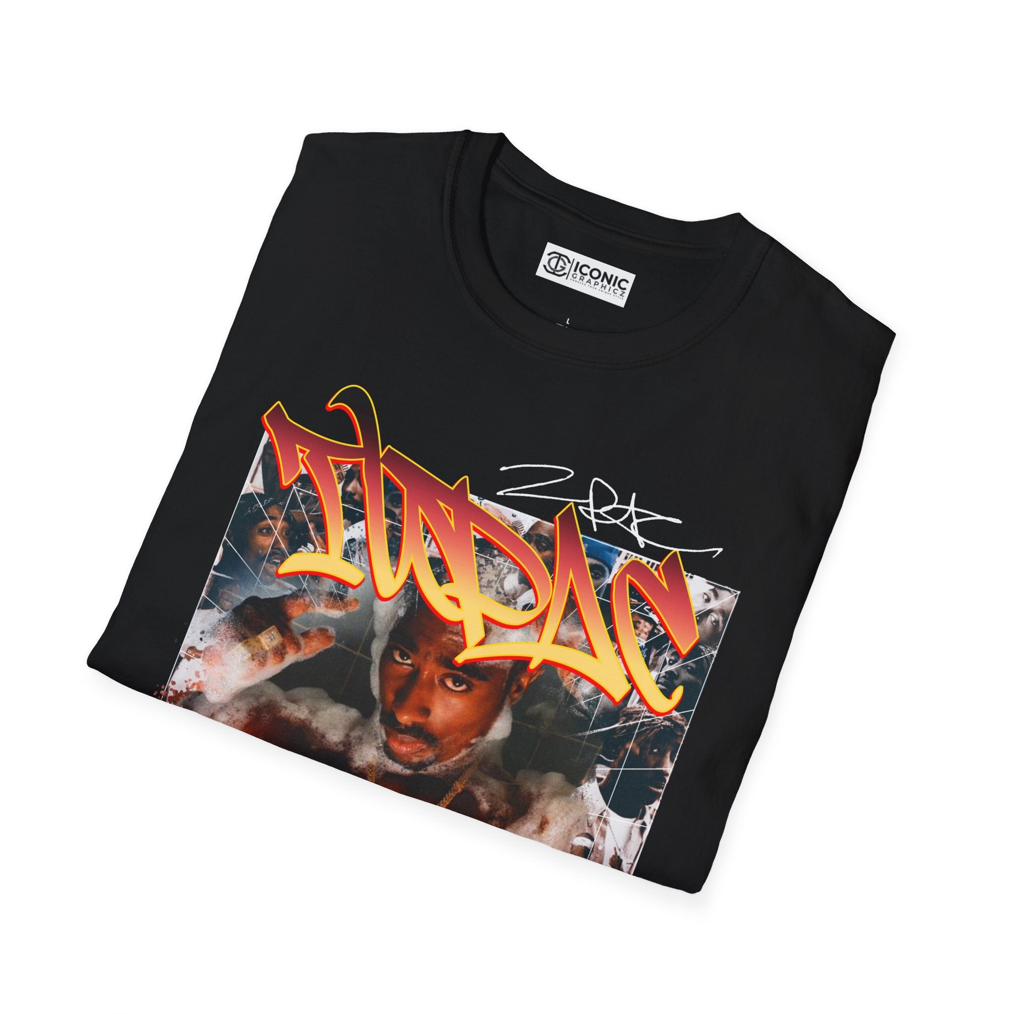 2 Pac Unisex Softstyle T-Shirt - IGZ Clothing 