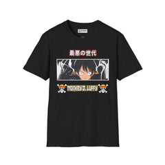 Luffy Unisex Softstyle T-Shirt - IGZ Clothing 