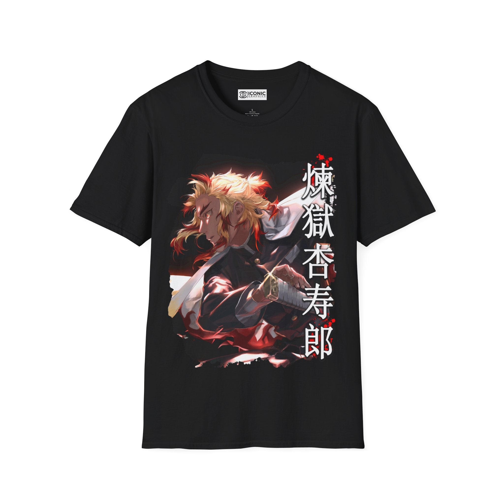 Rengoku Unisex Softstyle T-Shirt - IGZ Clothing 