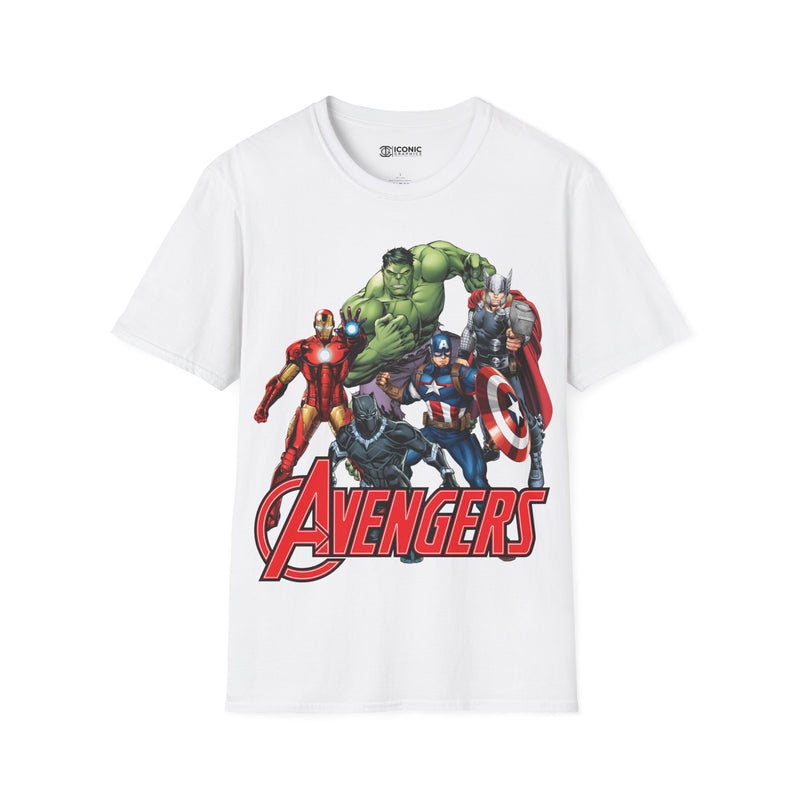 Avengers Unisex Softstyle T-Shirt - IGZ Clothing 