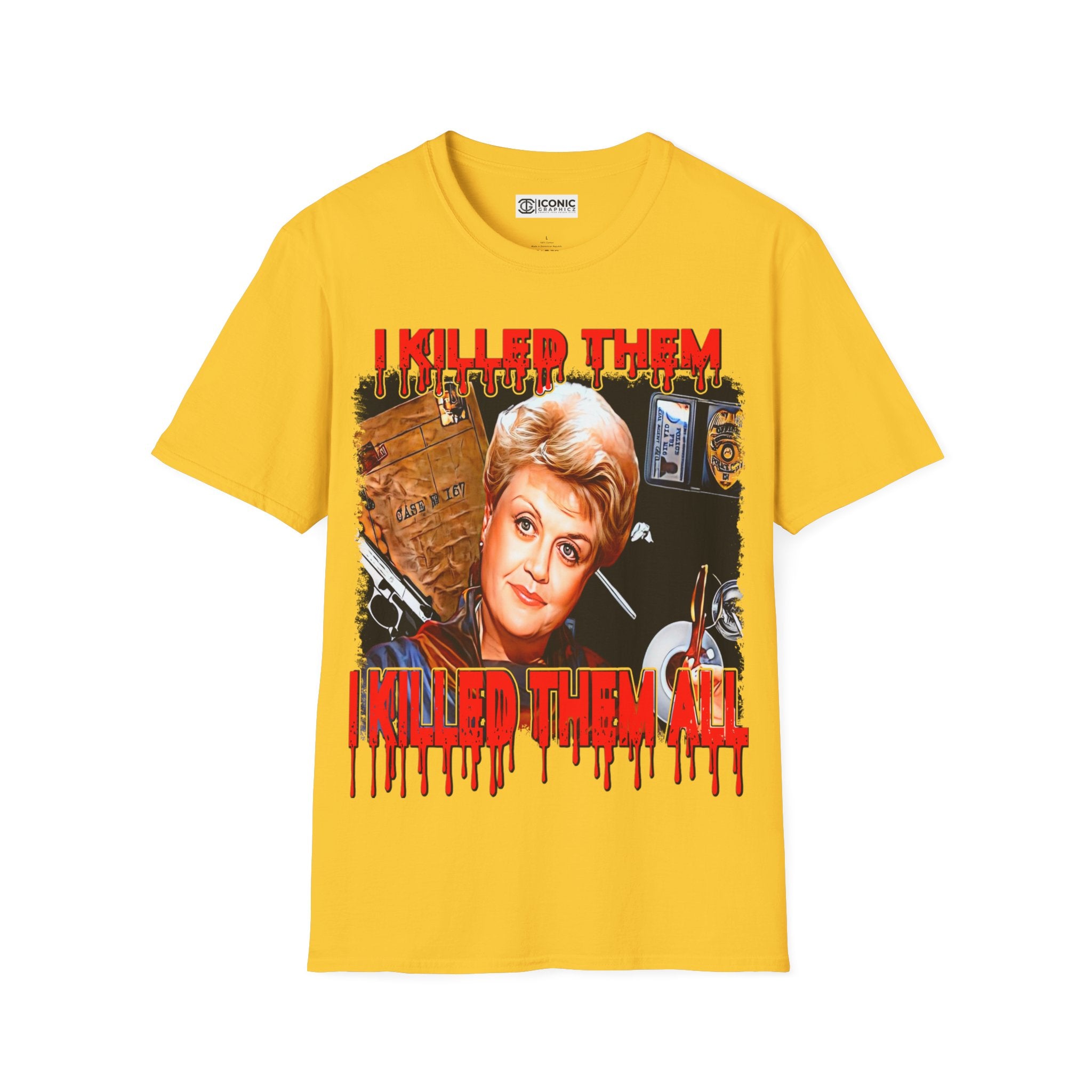 Murder, She Wrote Unisex Softstyle T-Shirt - IGZ Clothing 