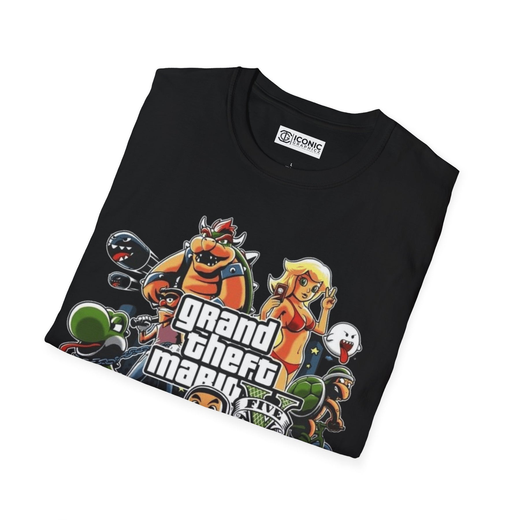 Super Mario Grand Theft Plumers T-Shirt - 
