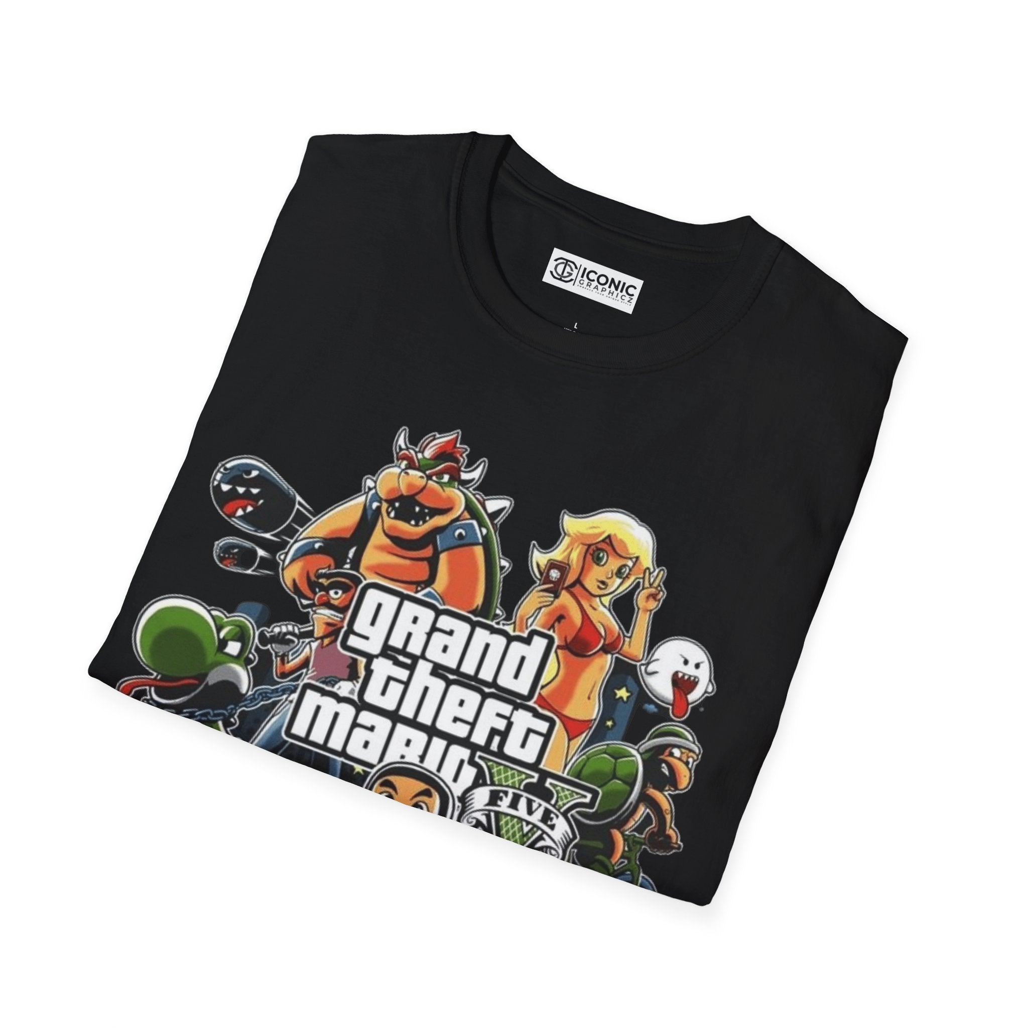 SuperMario Grand Theft Plumers T-Shirt