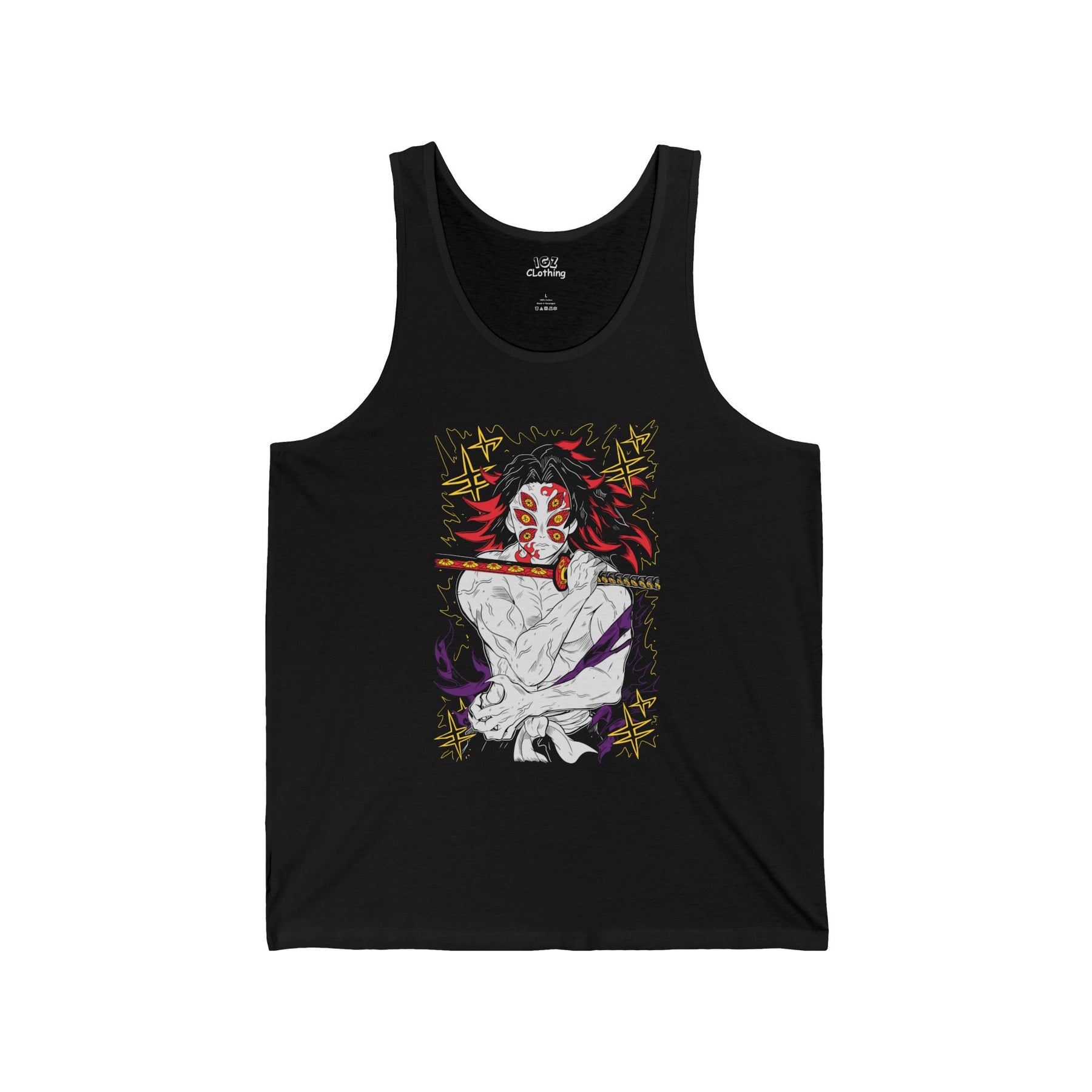 Kokoshibo Demon Slayer Tank Top