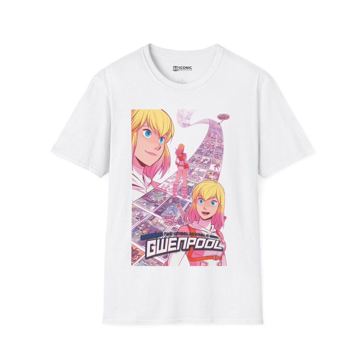 Gwenpool Unisex Softstyle T-Shirt - IGZ Clothing 