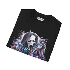 Ghost Face Unisex Softstyle T-Shirt - IGZ Clothing 