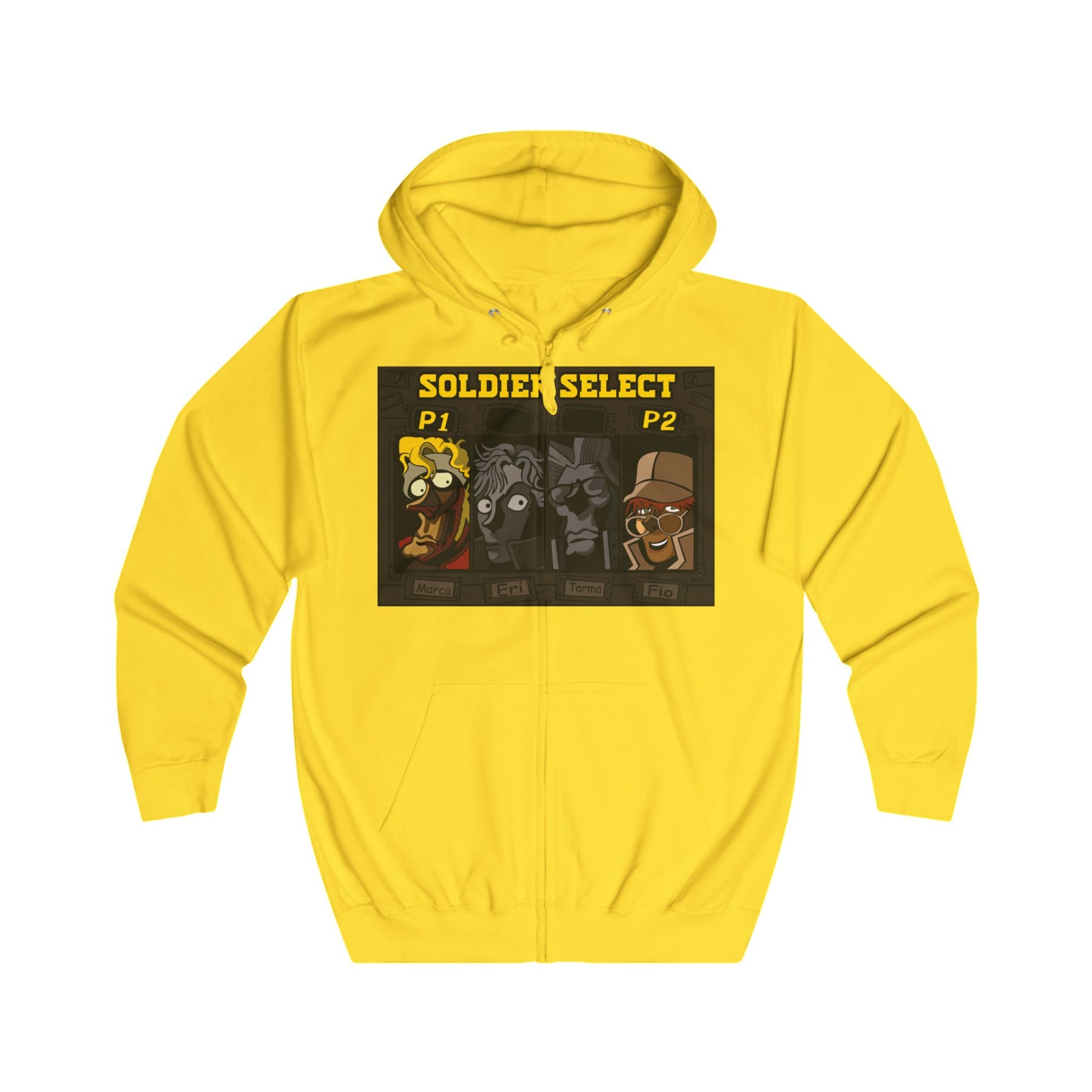 Metal Slug Unisex Full Zip Hoodie