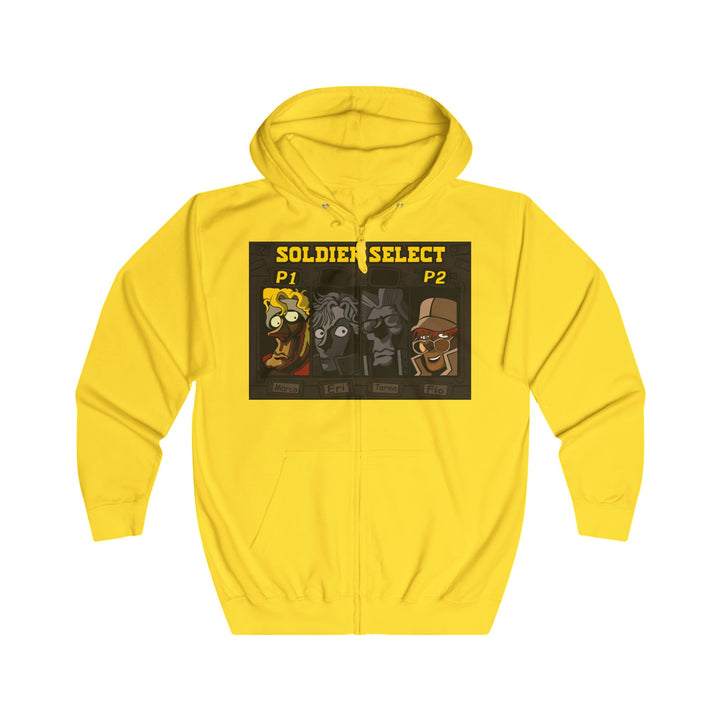 Metal Slug Unisex Full Zip Hoodie