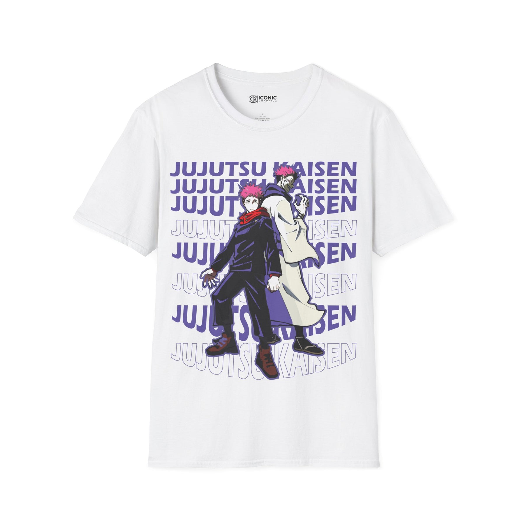 Sukuna and Yuji Jujitsu Kaisen T-Shirt - 