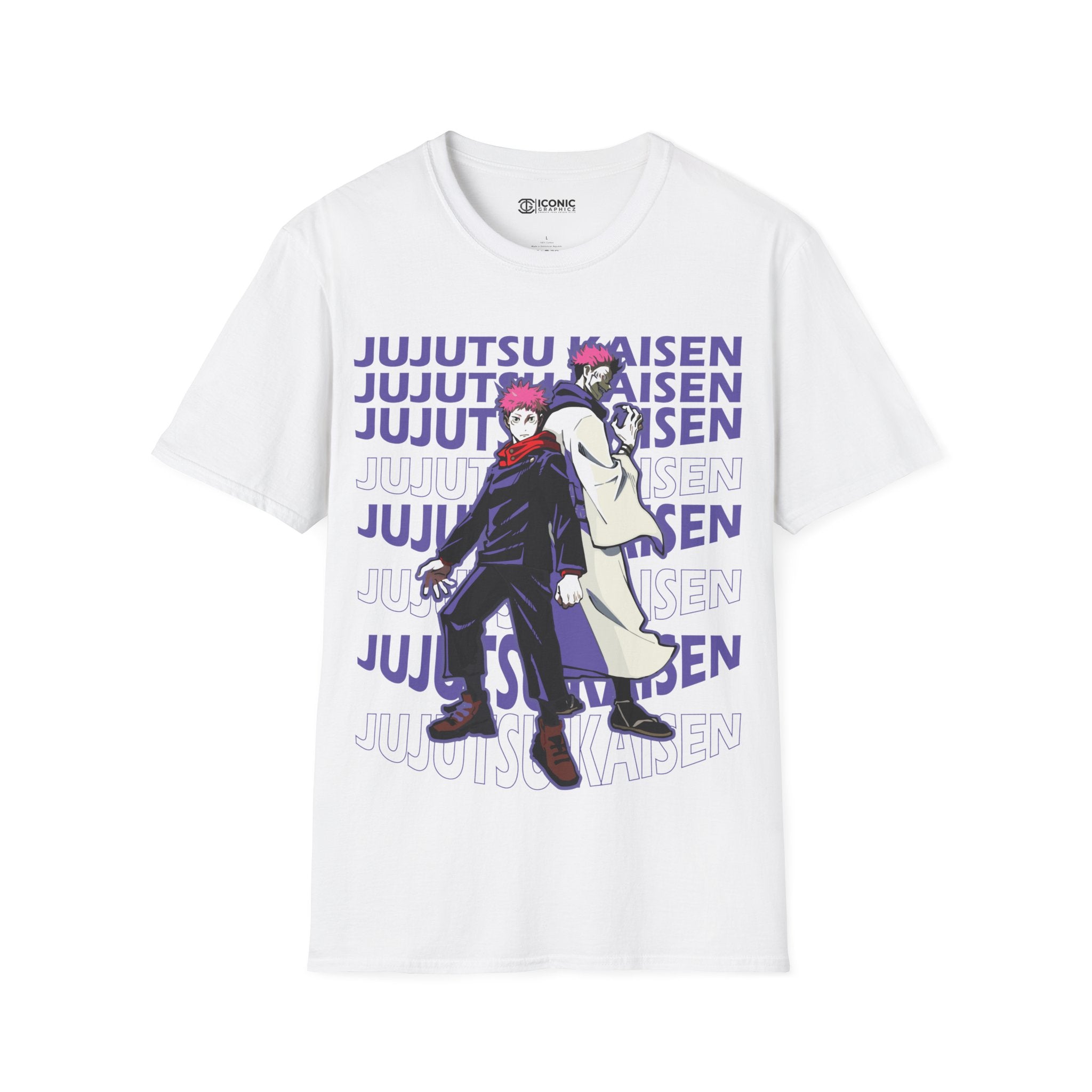 Sukuna and Yuji Jujitsu Kaisen T-Shirt