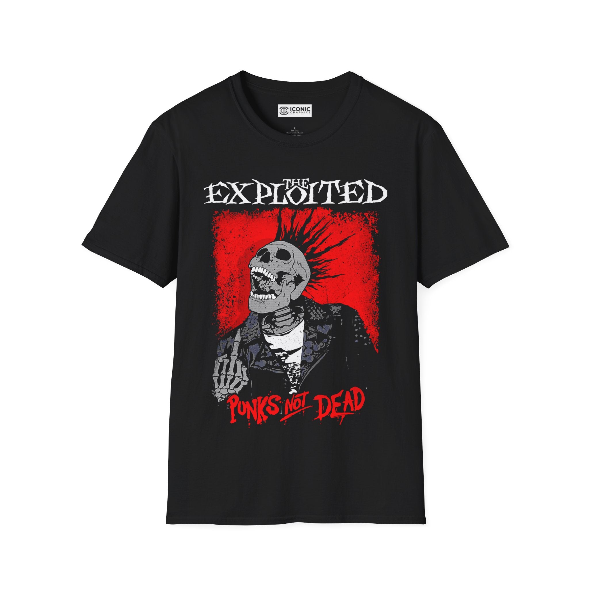 The Exploited Unisex Softstyle T-Shirt - IGZ Clothing 