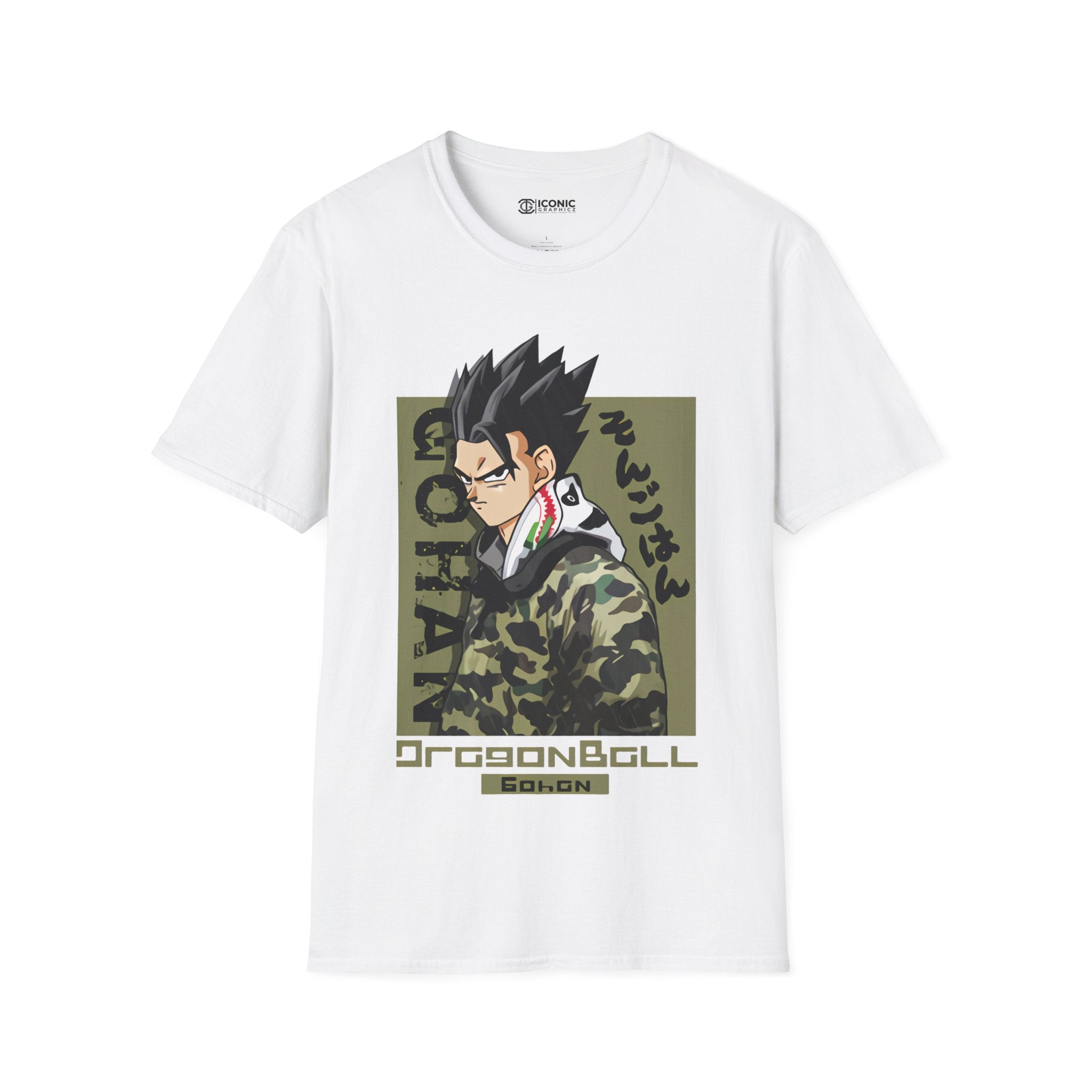 Gohan Unisex Softstyle T-Shirt - IGZ Clothing 