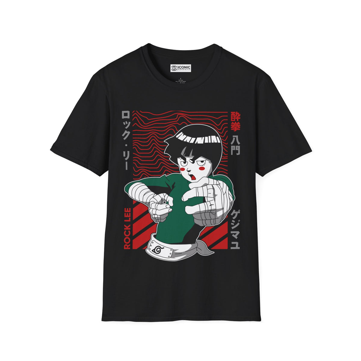 Rock Lee Unisex Softstyle T-Shirt - IGZ Clothing 