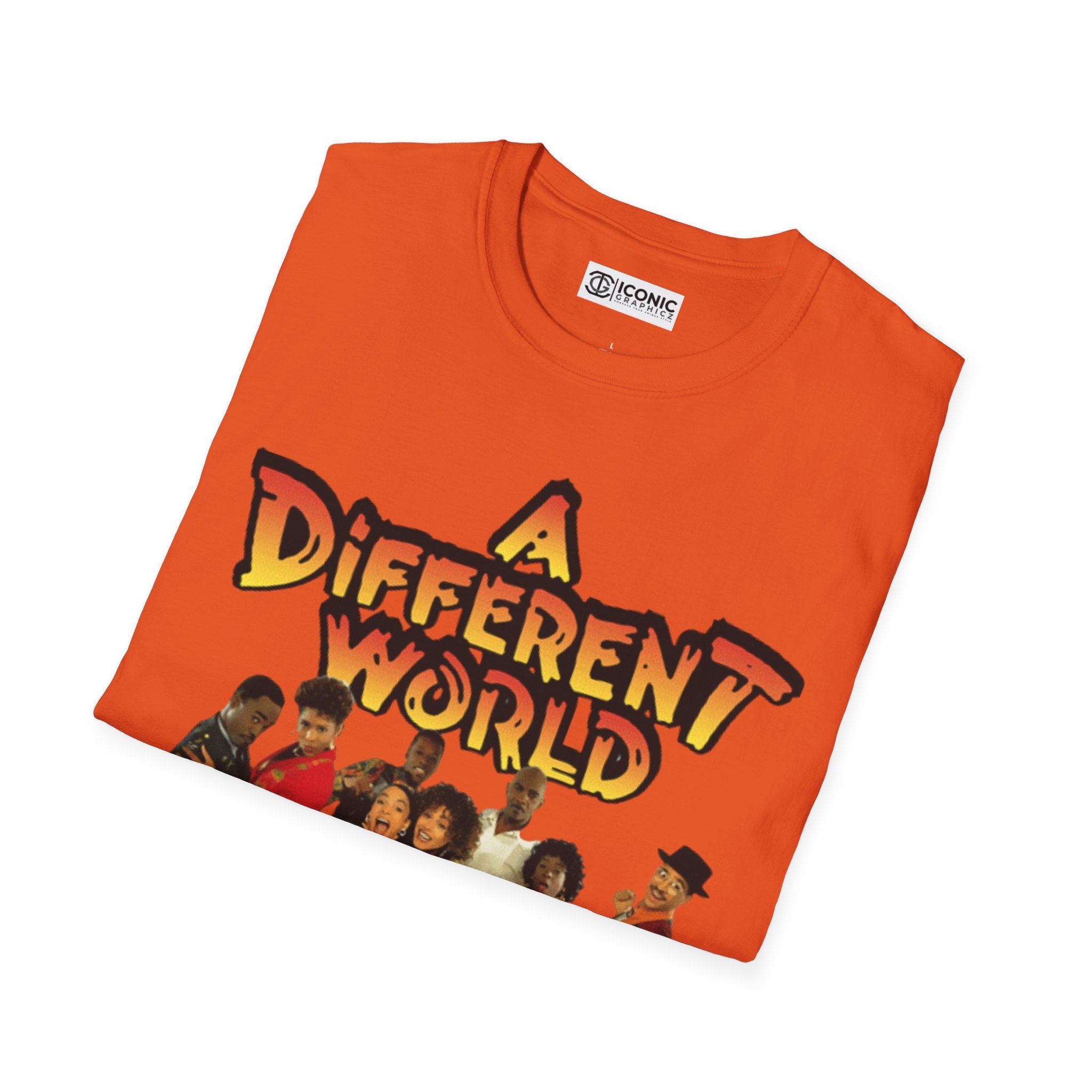 A Different World Unisex Softstyle T-Shirt - IGZ Clothing 