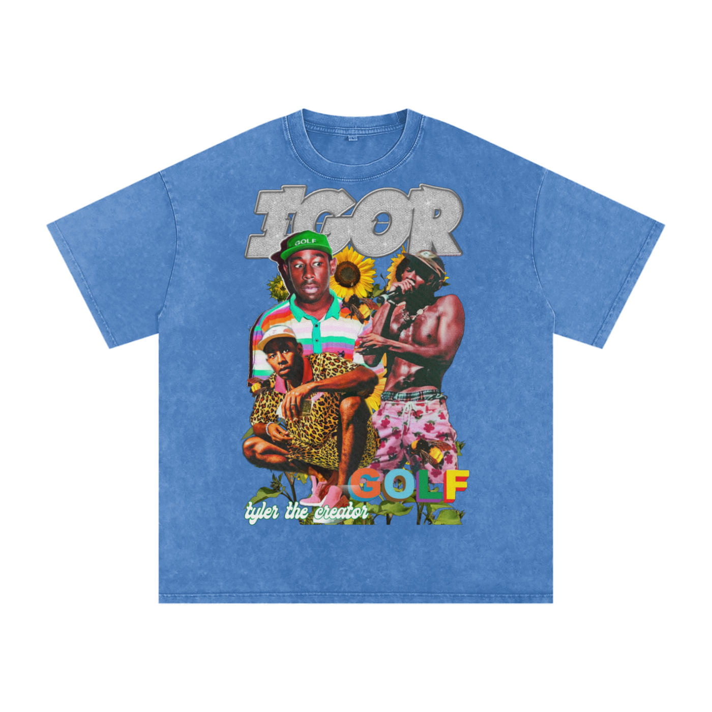 Tyler The Creator Acid Wash Oversize T-Shirt