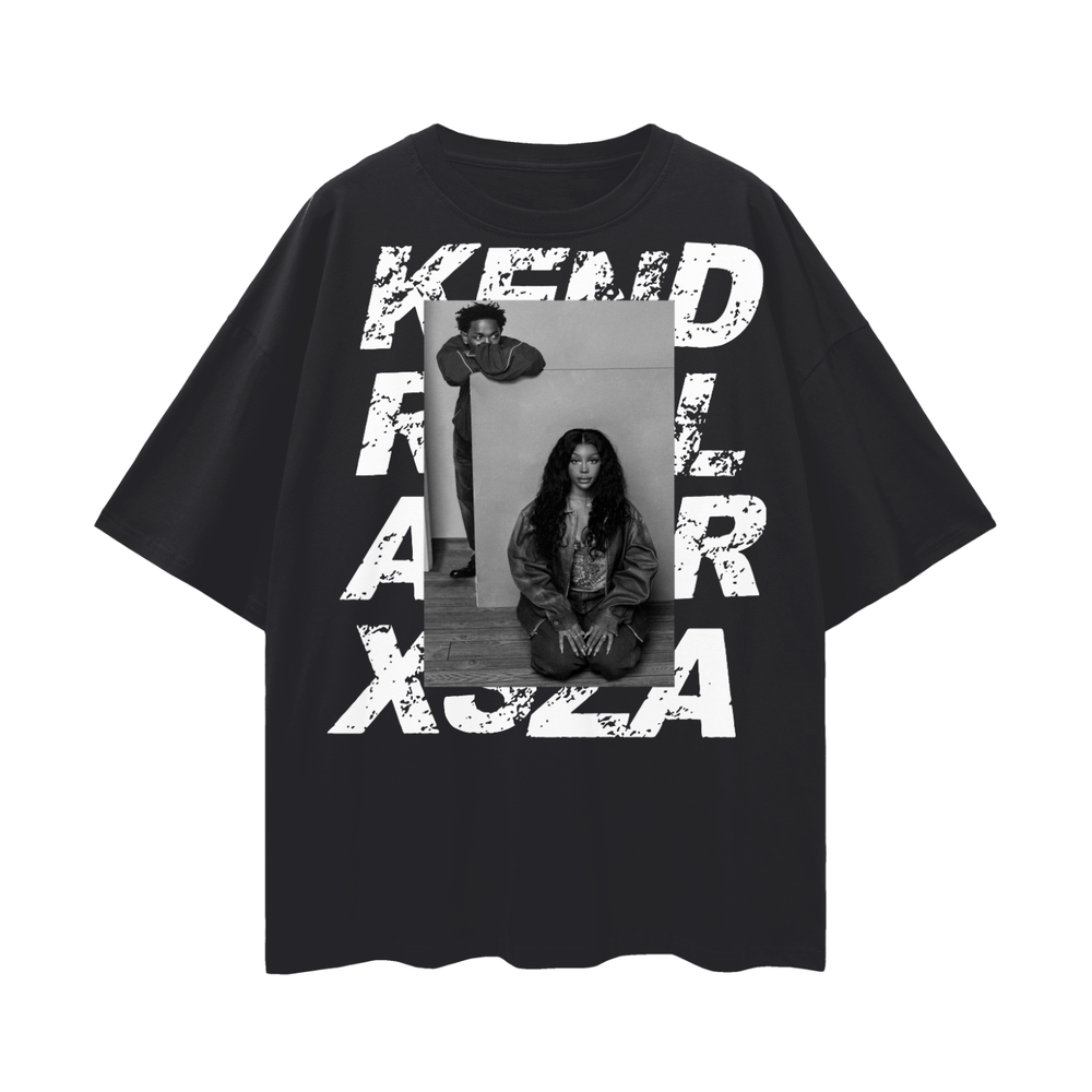 Kendrick Lamar x SZA Oversize Deep Drop Shoulder Tee